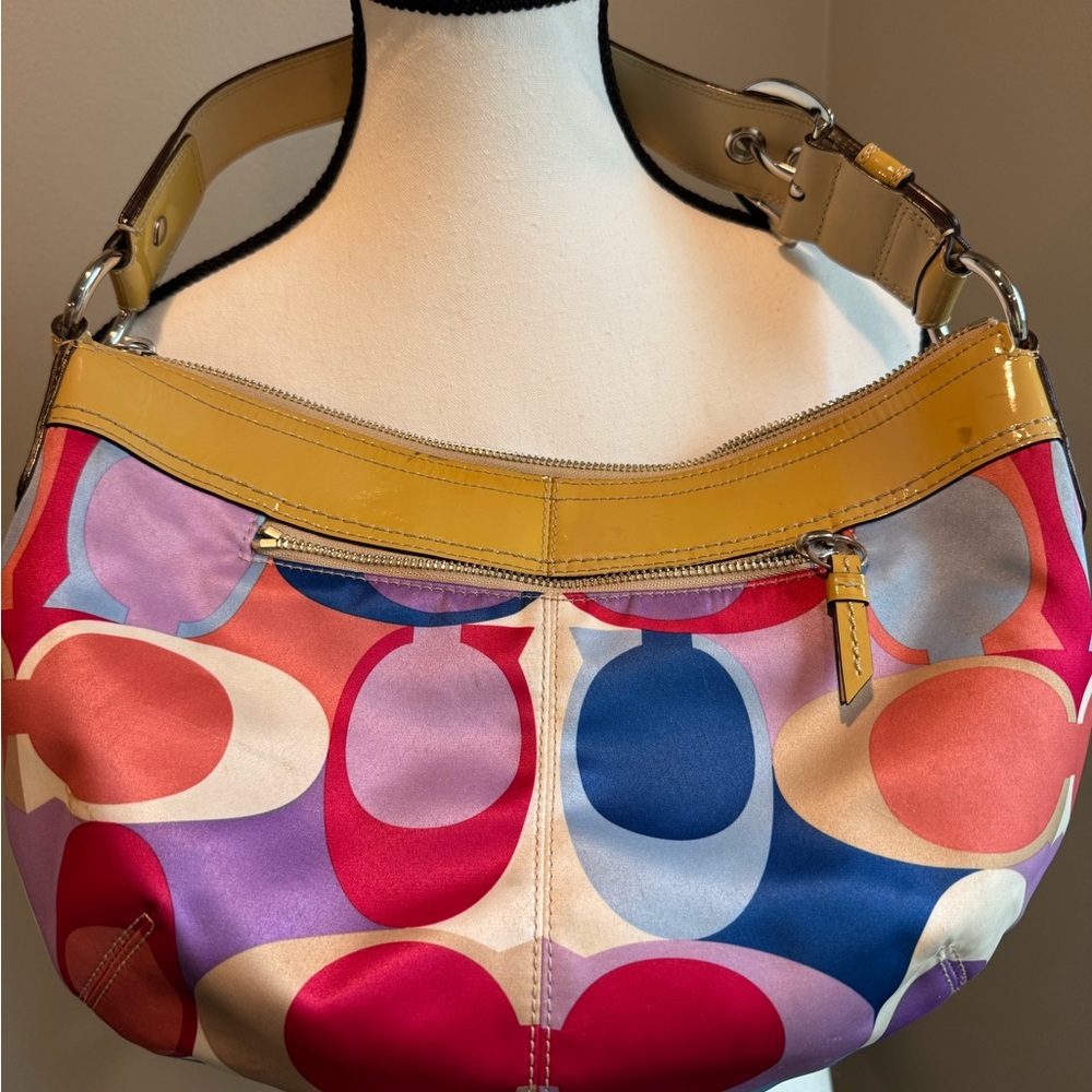 Coach Scarf Shoulder Bag